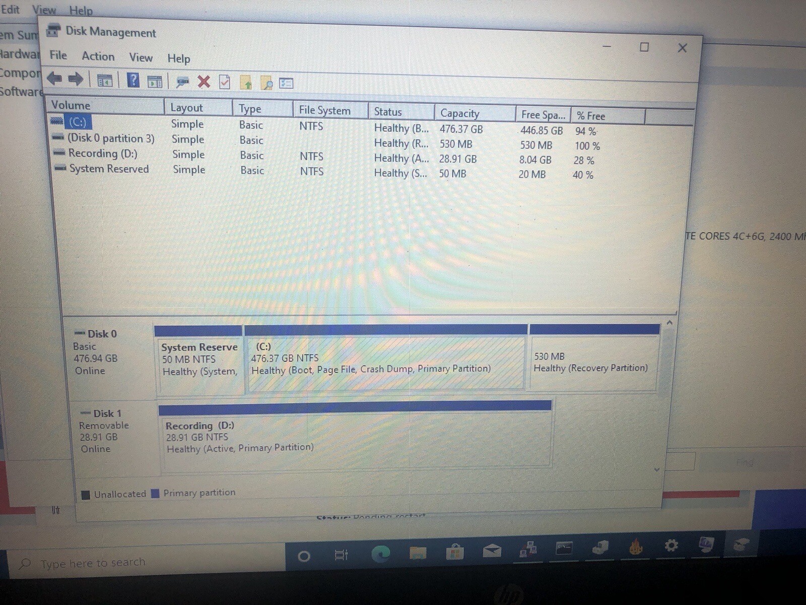HP PROBOOK 655 G3 AMD PRO A8-9600B R5 2.4GHz 32GB RAM W/Charger. Open 4Any Offer
