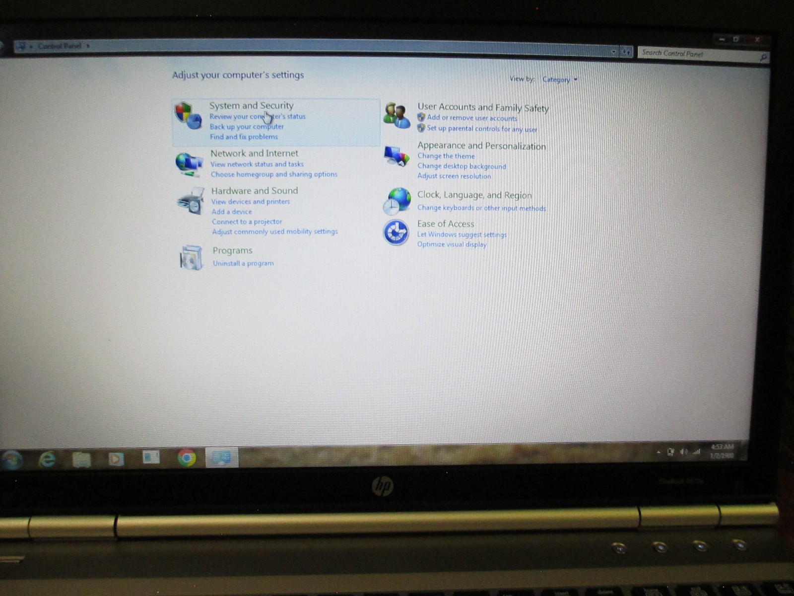 HP Elitebook 8570p Laptop/2.6GHz /4GB Ram/500GB HDD/WebCam/DVD (WORKING) *Nice