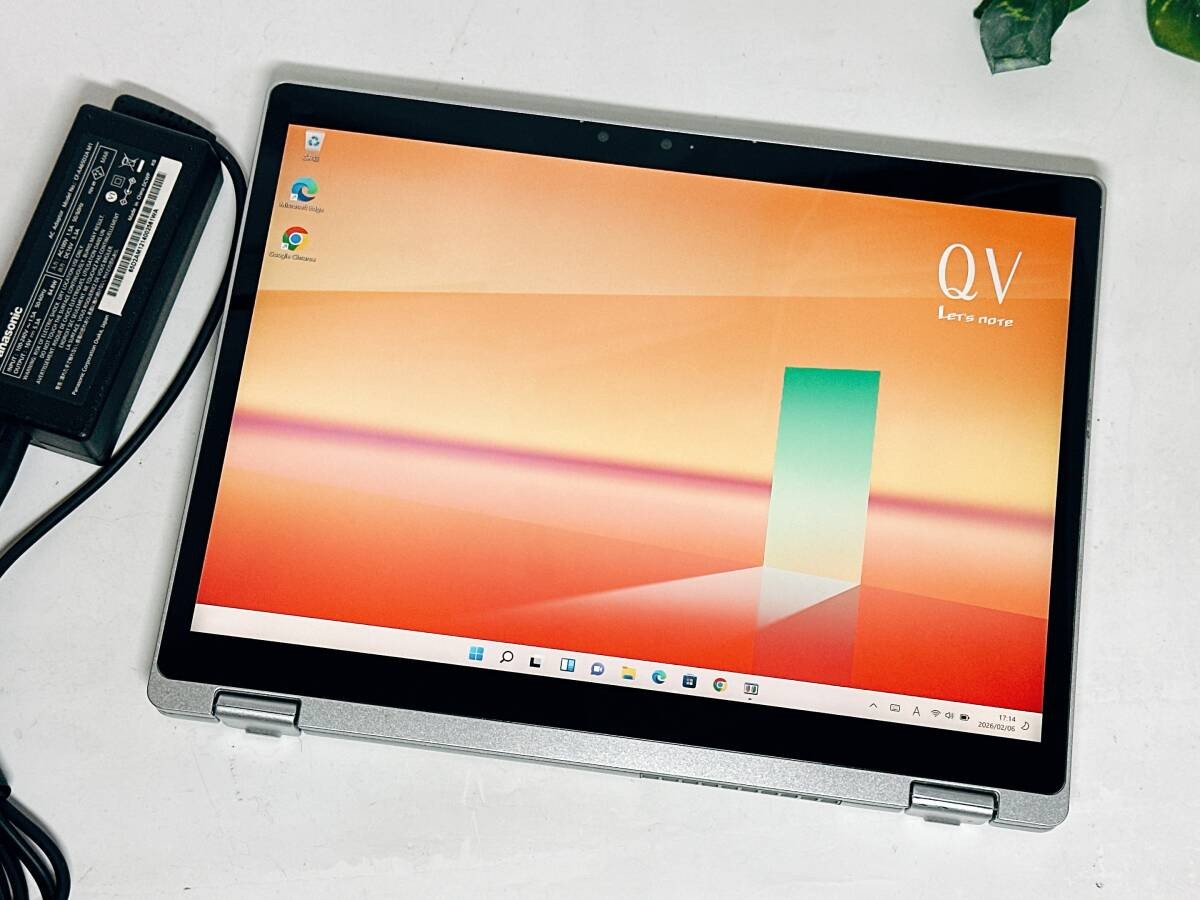 【Good Product】 Panasonic Let’s note QV9 i7 10th Gen 16GB 512GB SSD 12 From JAPAN