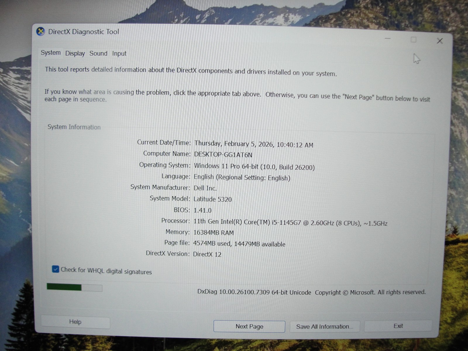 Dell Latitude 5320 13.3”FHD Intel Core i5-1145G7 2.6GHz 16GB RAM 256GB SSD