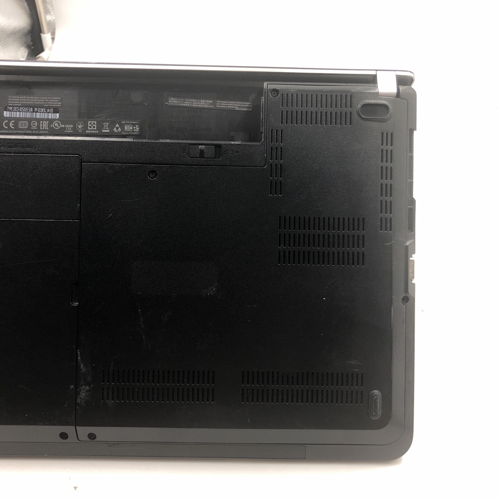 Lenovo Thinkpad E440 Laptop i3-4000M 2.4 4GB NO HDD/OS Bad Display/Keyboard PART