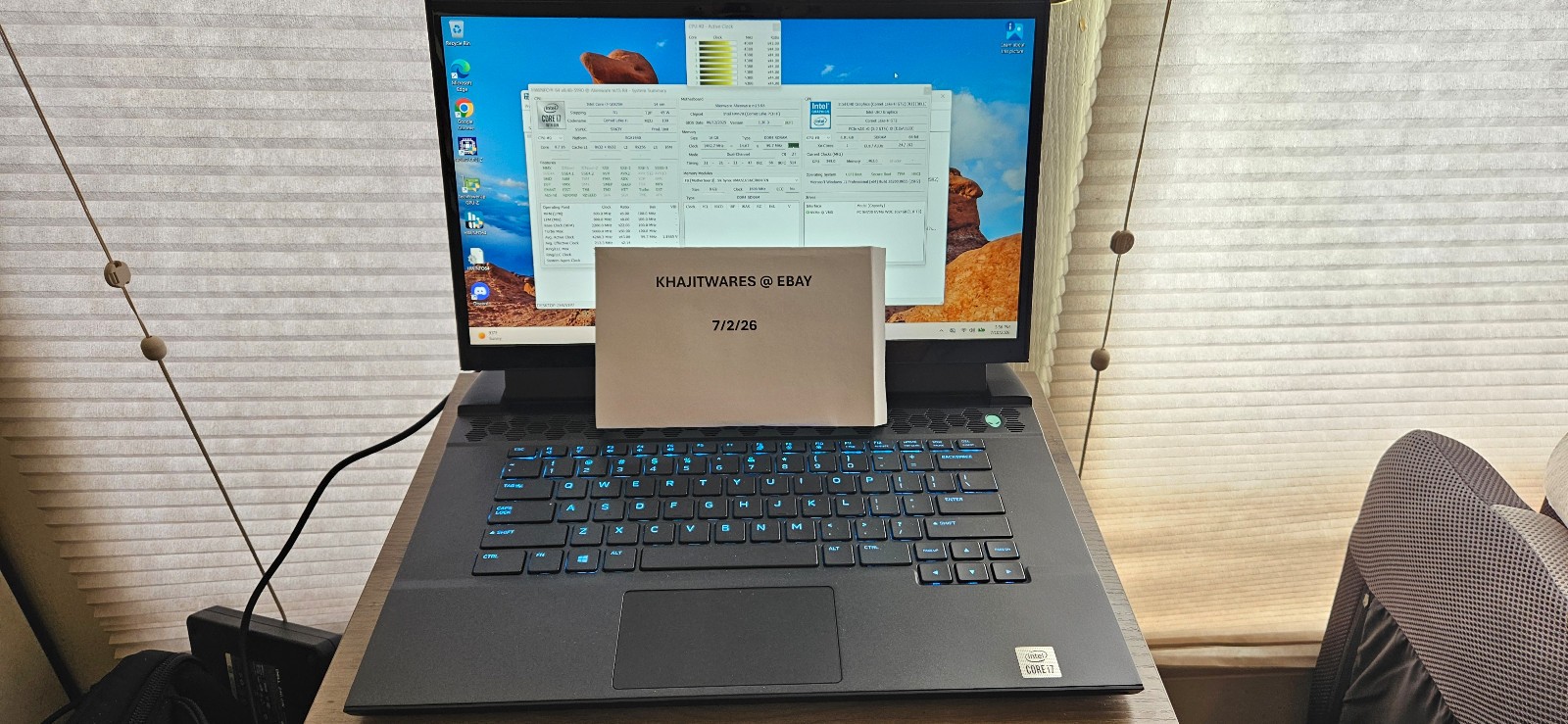 Alienware m15 R4 15.6″ 300Hz FHD – i7-10870H – 16GB RAM – RTX 3070 – 1TB SSD