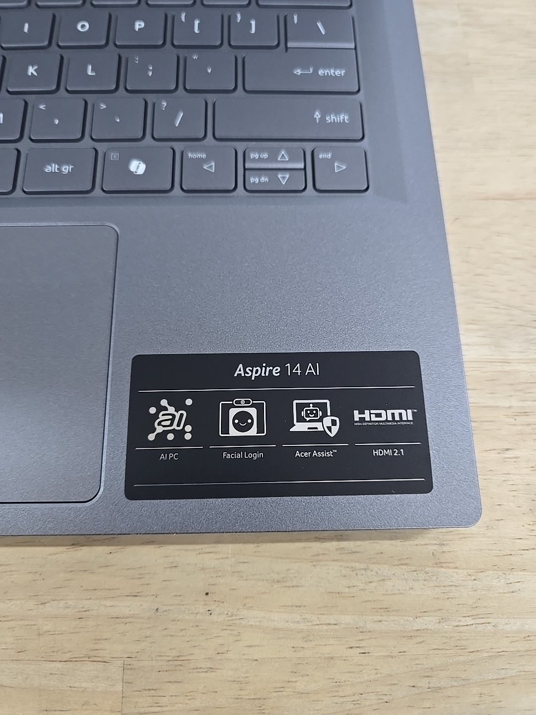 ACER Aspire 14 Ai Copilot+ PC A14-52M-51S1 WUXGA Display | Intel Core Ultra 5