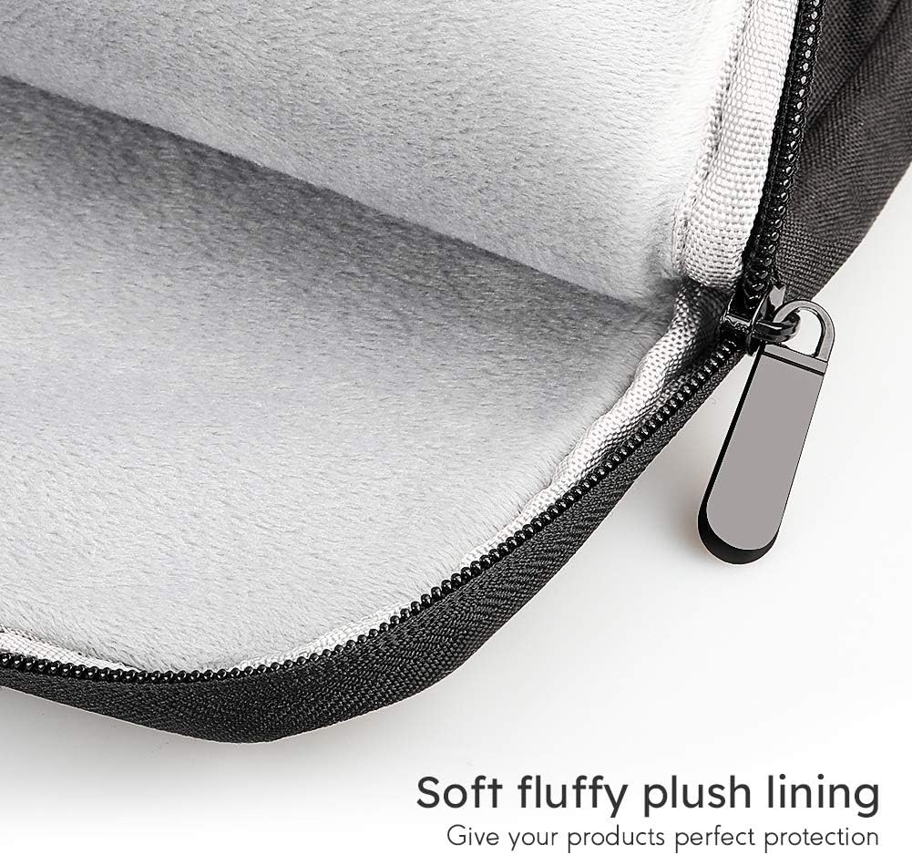 Carrying Bag for 17.5 Inch Portable DVD Player, Travel Laptop Sleeve Bag, Black