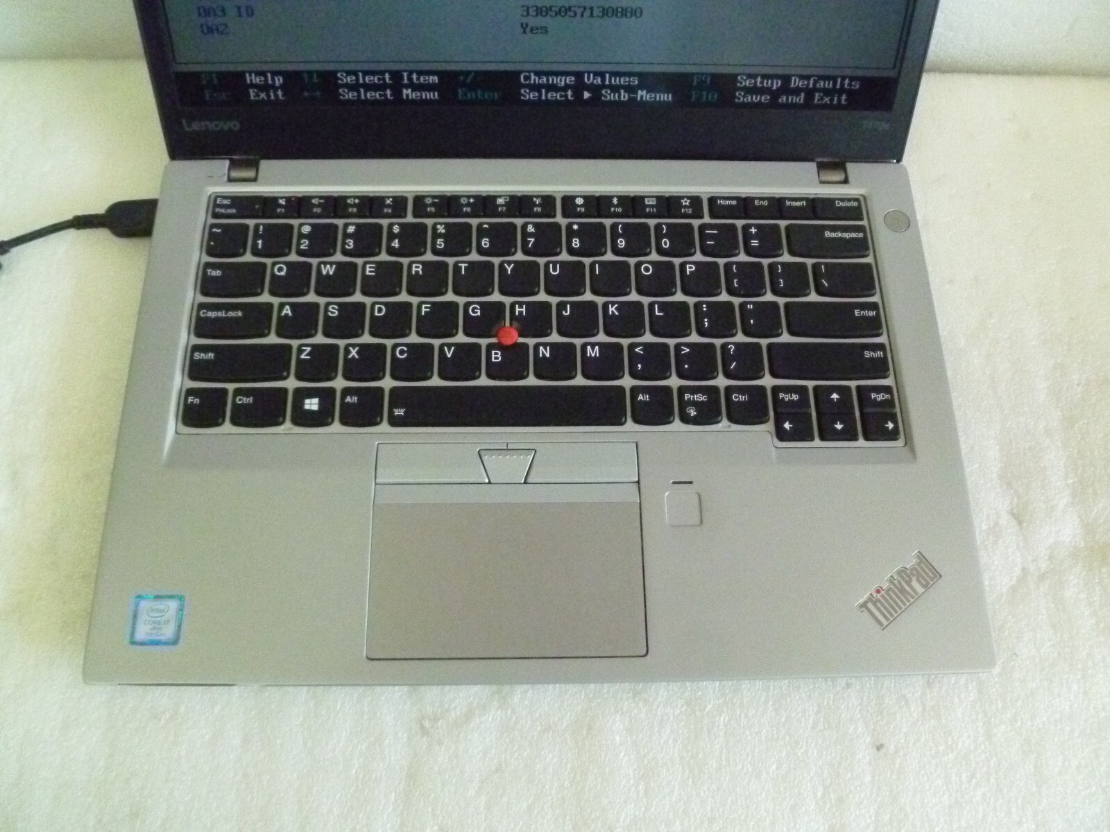 LENOVO T470S INTEL CORE i7-7600U 2.80GHZ 20GB RAM 512 SSD LAPTOP (X391)