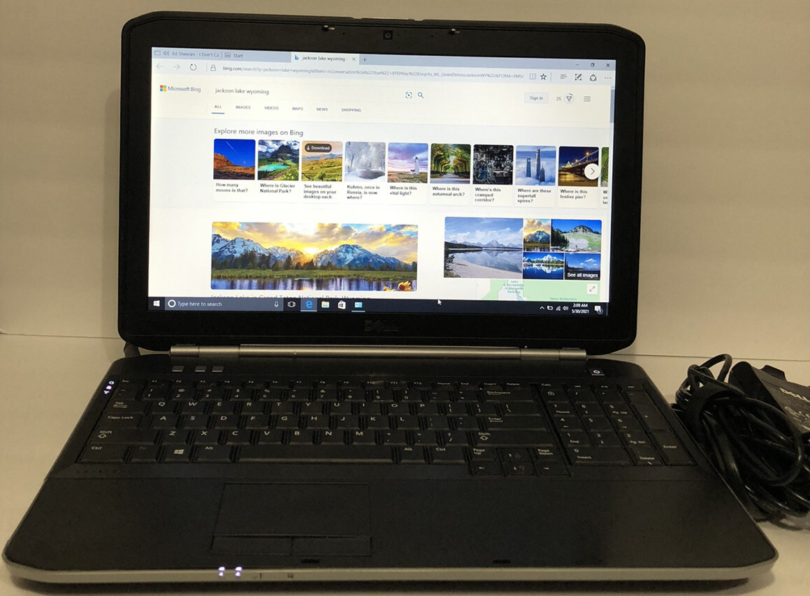 DELL LATITUDE E5520 15.6″core i5-2410M@2.30GHz 6GB RAM250GB HDD,Win10P Excellent
