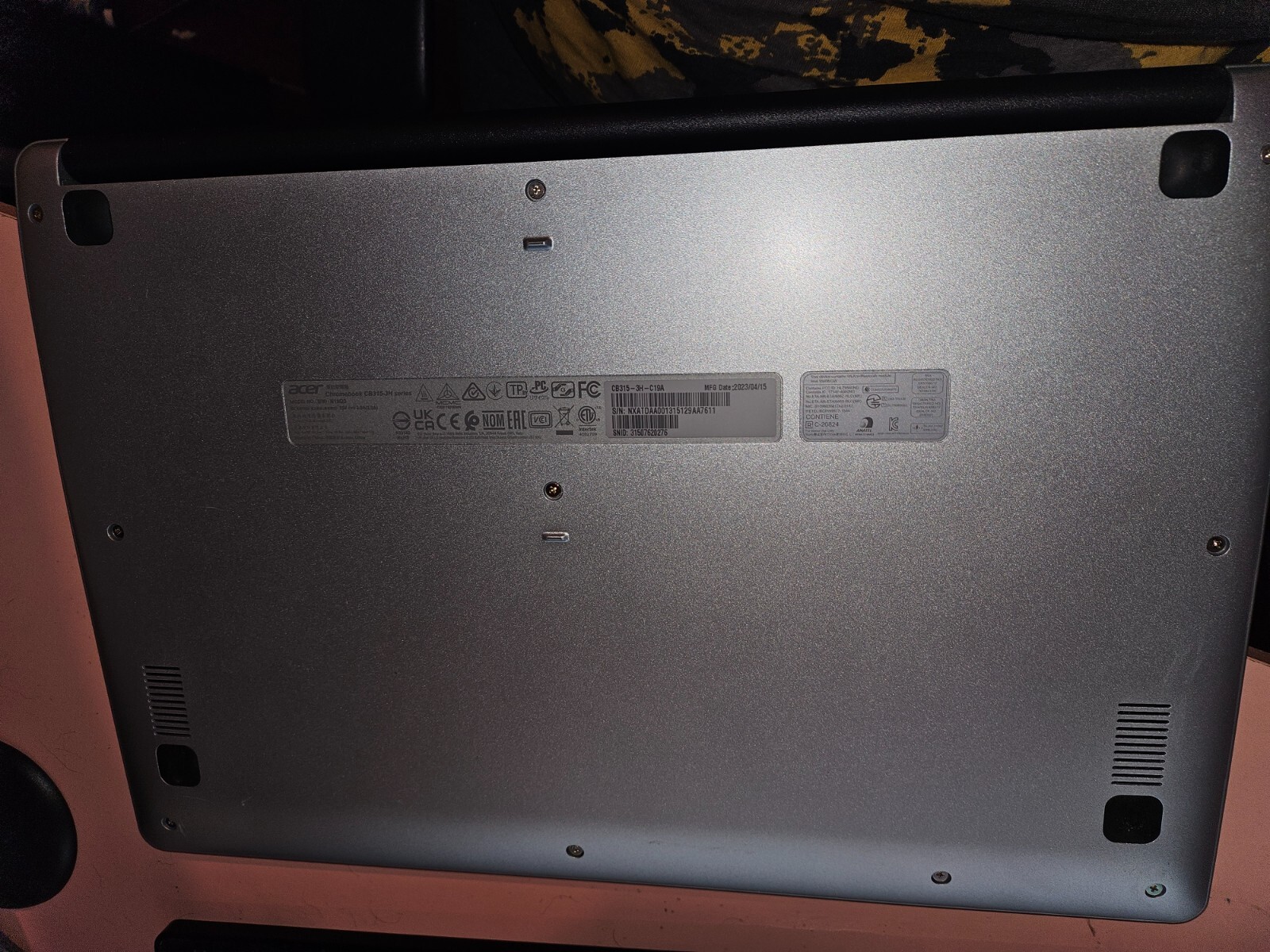 Acer Chromebook 315 CB315-3H-C2C3 15.6 inch (32GB, Intel Celeron N, 1.60GHz,…