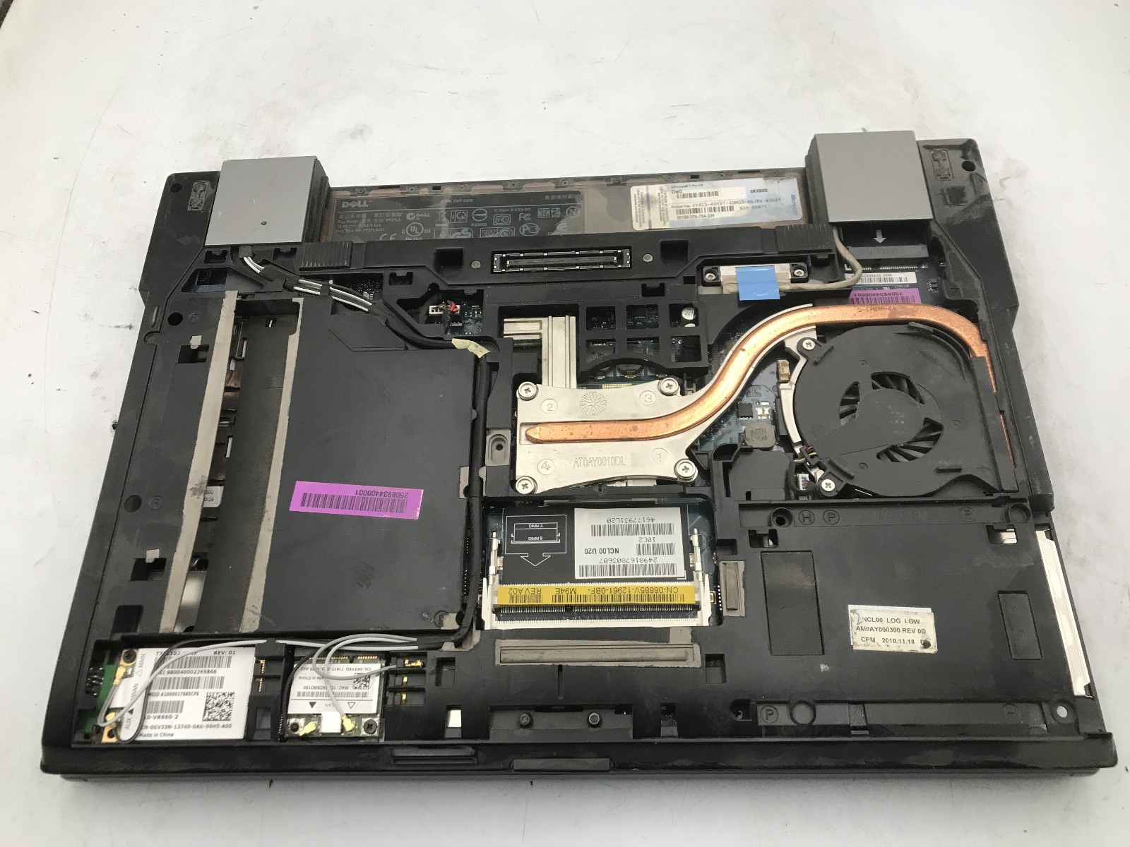DELL LATITUDE E6410 – BOOTS TO BIOS – INTEL I5 M580 – NO RAM – READ DESCRIP – BB