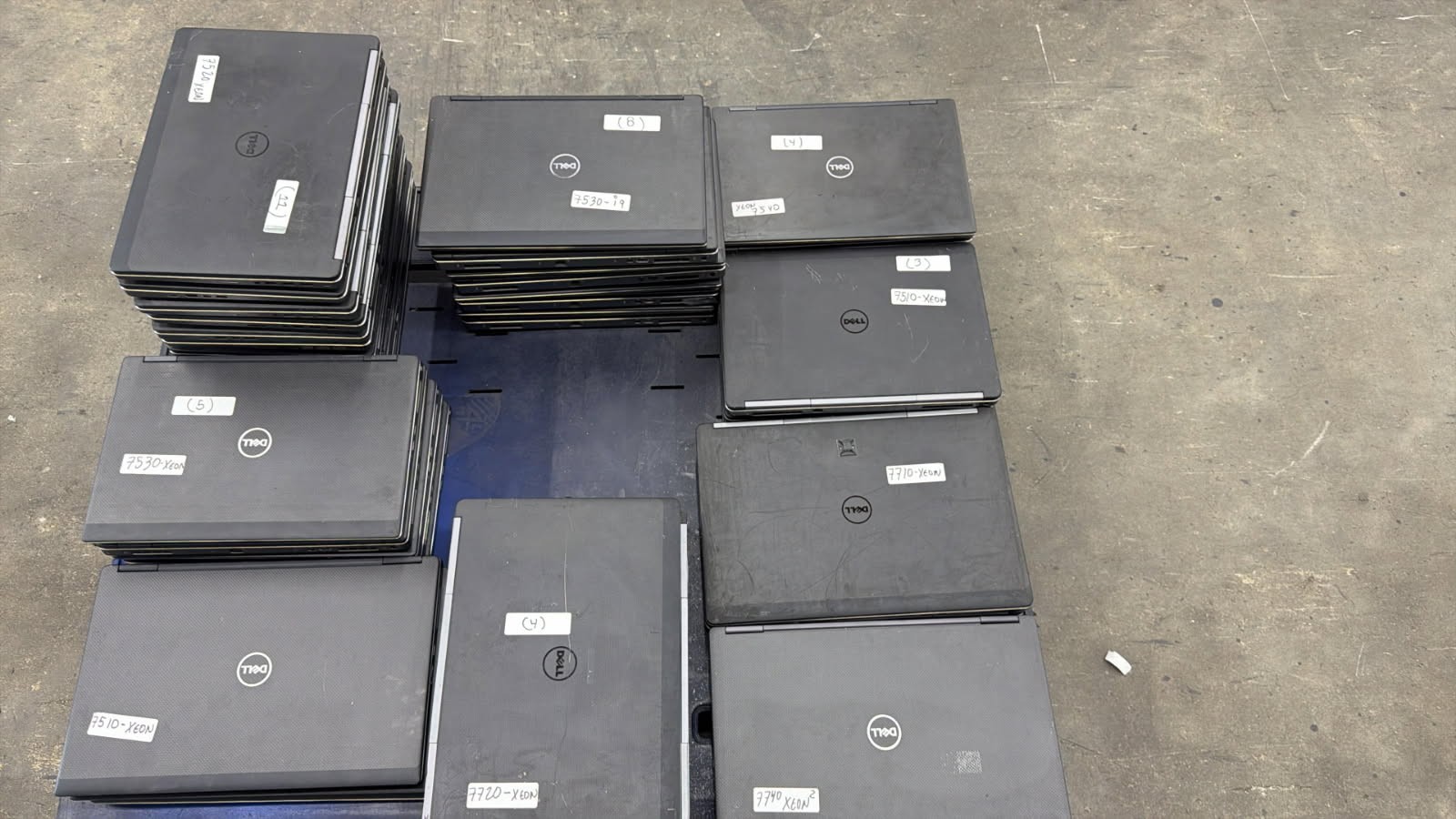 DELL PRECISION LAPTOPS MIXED MODELS 7510 7520 7710 7530 7540 LOT *PLEASE READ*