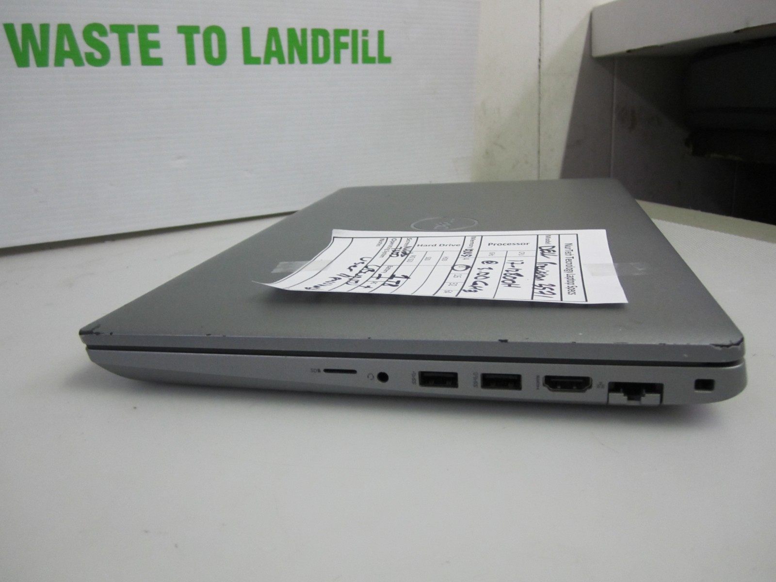 Dell Precision 3571 i7-12800H 3.00GHz 8GB 1TB NVIDIA T800 UBUNTU LAPTOP +AC