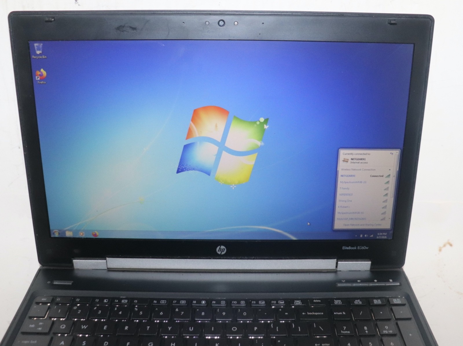 HP EliteBook 8560w|Intel Core i5@2.60 GHz|8GB RAM|500 GB HDD|Win 7 Pro|Webcam