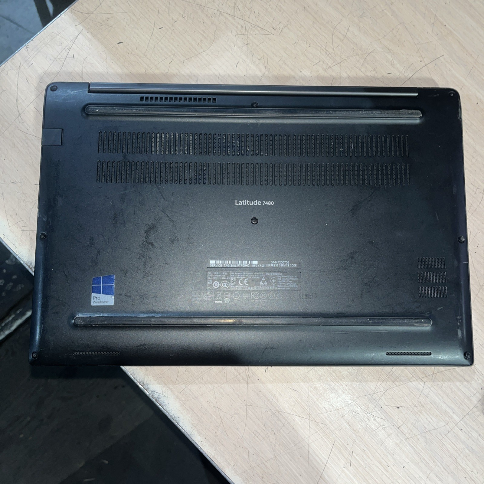 DELL LATITUDE 7480 INTEL CORE I7-7600U 8GB RAM NO HD
