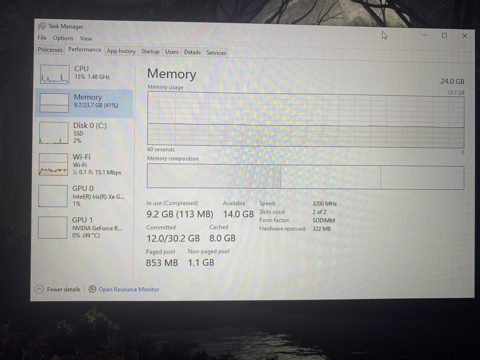 ASUS TUF Dash F15 144hz CORE i7 24GB RAM NVIDIA RTX 3060 GPU – Gaming Laptop