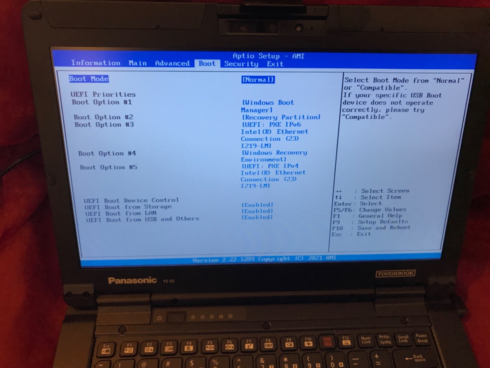 Panasonic Toughbook FZ-55 MK3 i5-1345U 32GB/512GB/dGPS/4G LTE/Touchscreen