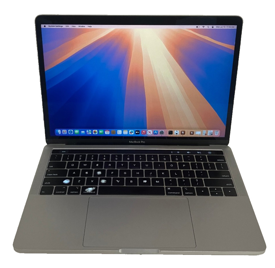 Apple MacBook Pro A1989 13″ Intel Iris 655 2.8GHz Intel Core i7-8569U 16GB 1TB