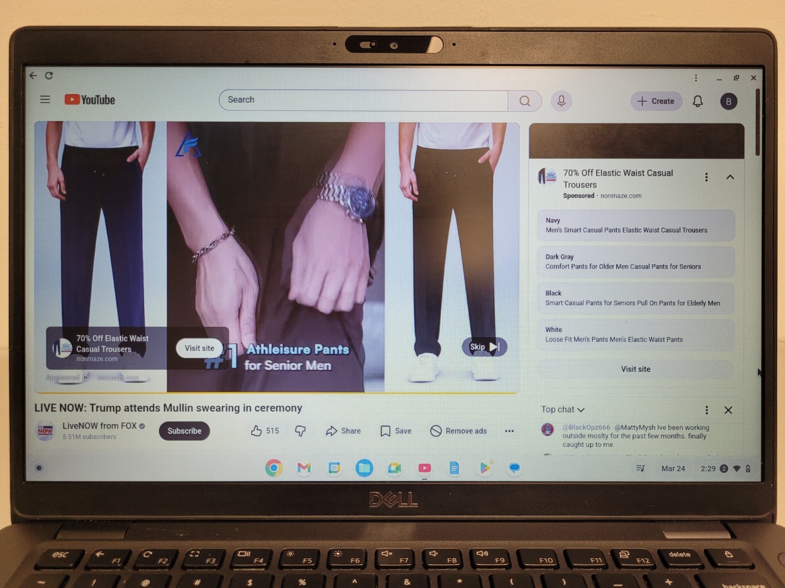 Dell latitude 5400 chrome i3-8145u 2.1gh 8gb ram 128gb ssd Linux charger G1WTP73