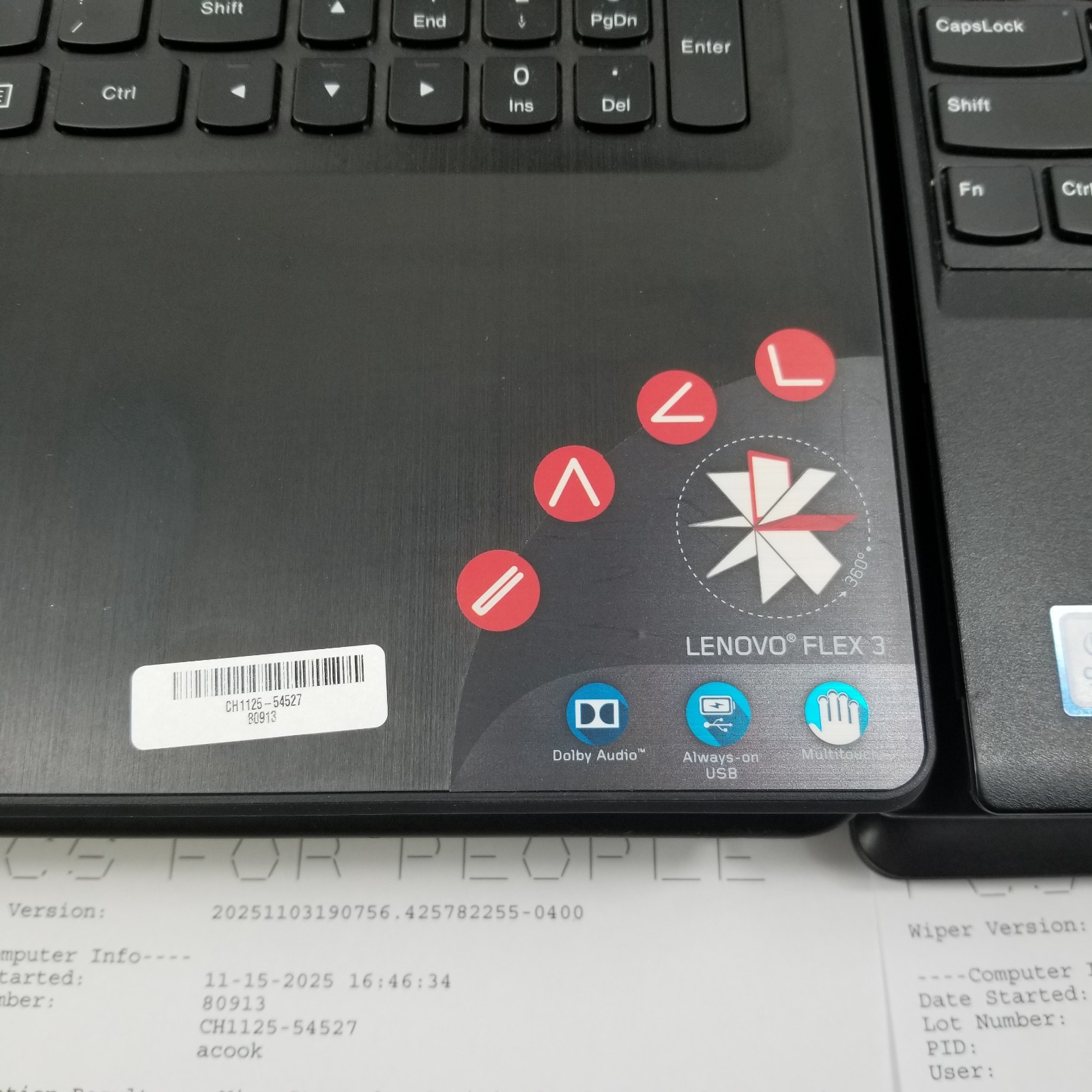 Lot of 6 Lenovo ThinkPad IdeaPad Laptops Mixed Model and Specs *See Description*