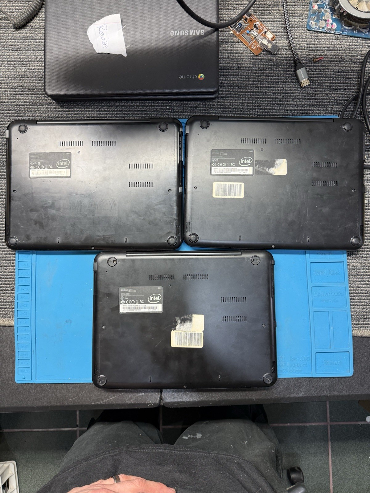 Samsung Chromebook Xe500c21 LOT OF 3