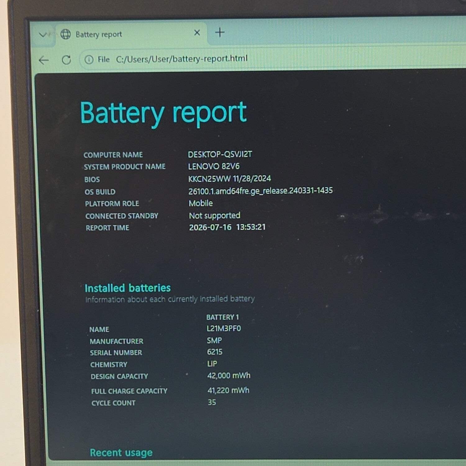 Lenovo IdeaPad 1 14IGL7 14″ Celeron N4020 1.1GHz 4GB RAM 128GB SSD