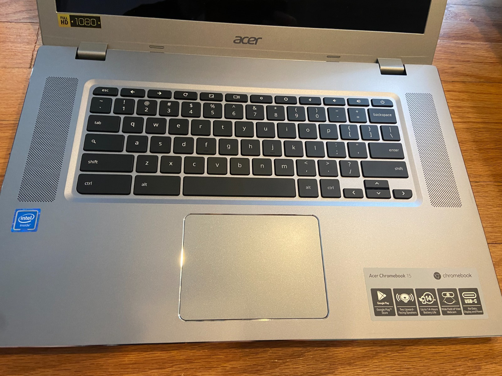 acer chromebook laptop 15.6 inch N17Q9 2