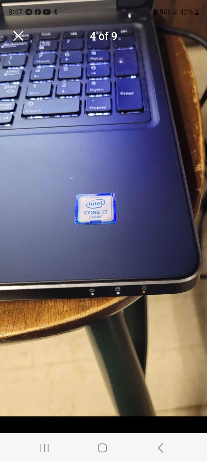 Dell Precision 7510 15.6 laptop Windows 10 32 GB i7 6th Gen upgradable to 64 GB