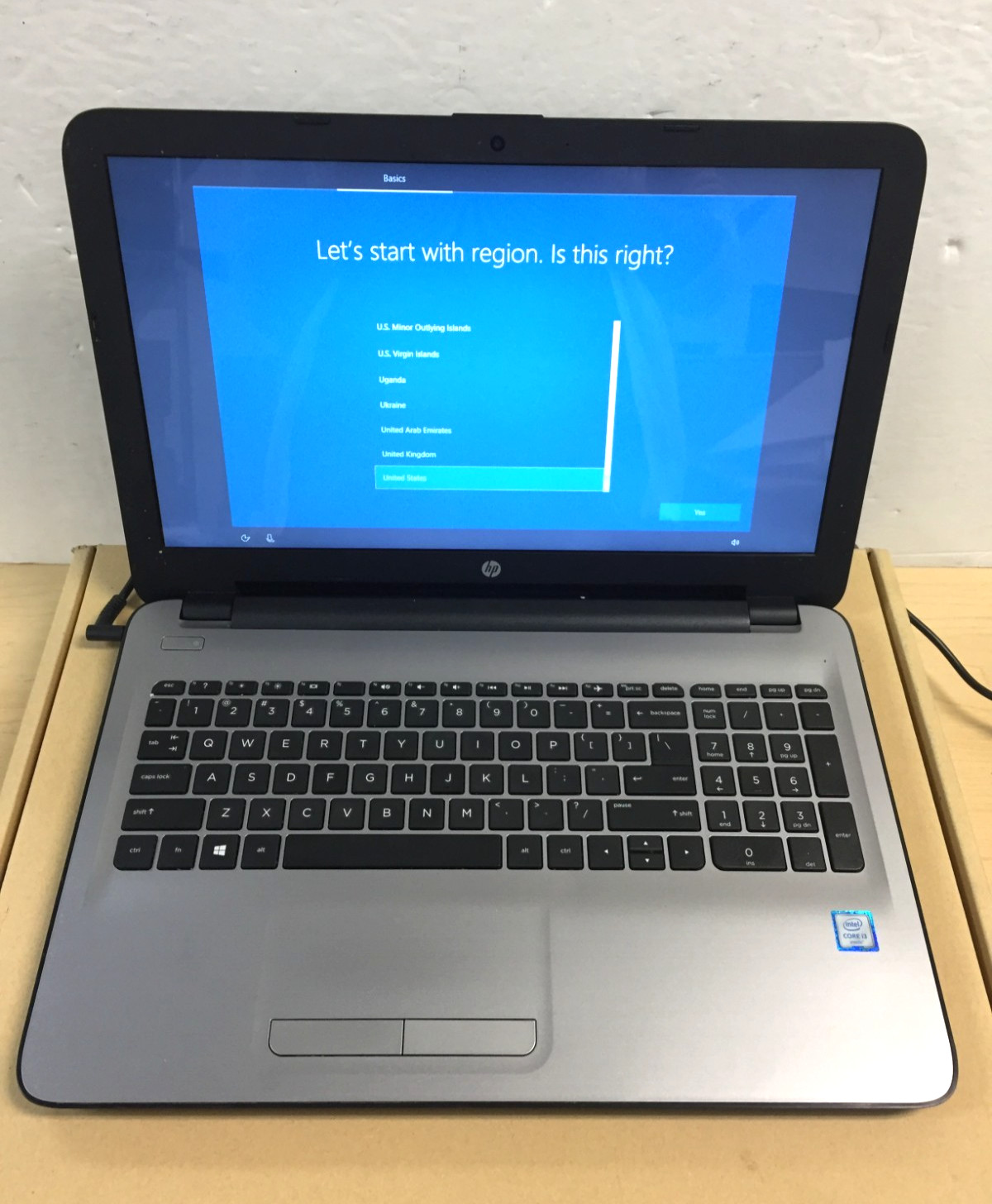 *Bad Battery*HP 15-ay091ms 15.6″ Touchscreen Laptop/i3-6100U/8G RAM/1TB HDD/W10H