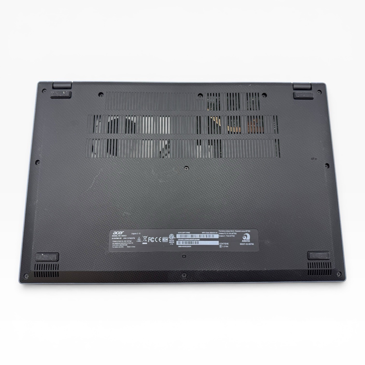 Acer ASPIRE 3 15 N23C3 15.6″ Ryzen 5 7520U 2.8GHz 8GB RAM 512GB SSD