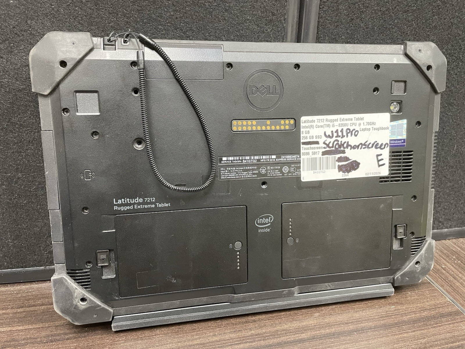 Dell Latitude 7212 Rugged Extreme Tablet i5-7300U 8GB RAM 256GB SSD