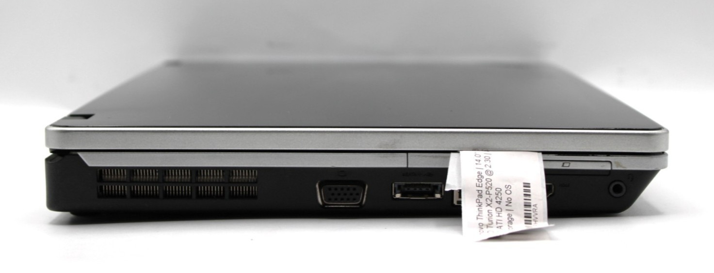 Lenovo ThinkPad Edge AMD TurionX2-P520@2.3GHz 8GB DDR3 NO STORAGE/OS*USD/TSTD*