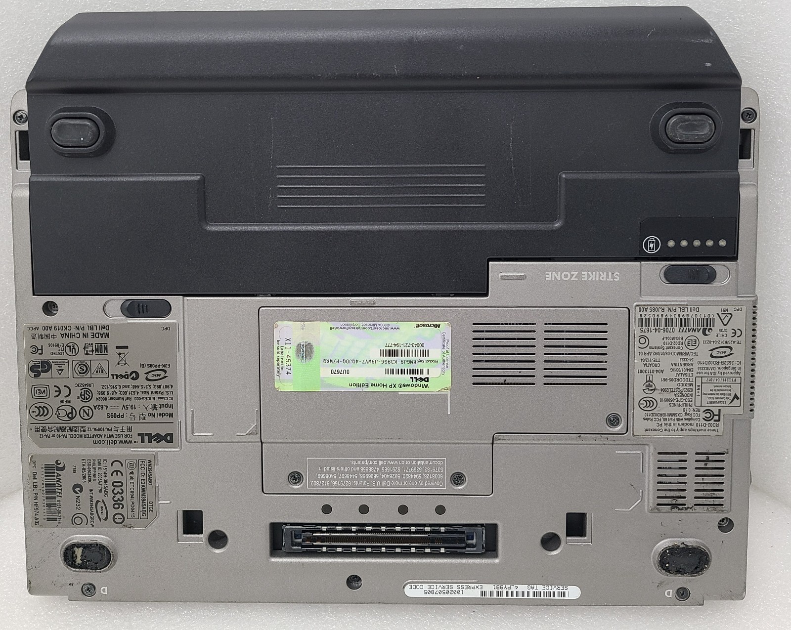 Dell Latitude D420 Laptop Intel Core Solo 512MB NO HD/OS Broken Hinge (FL)