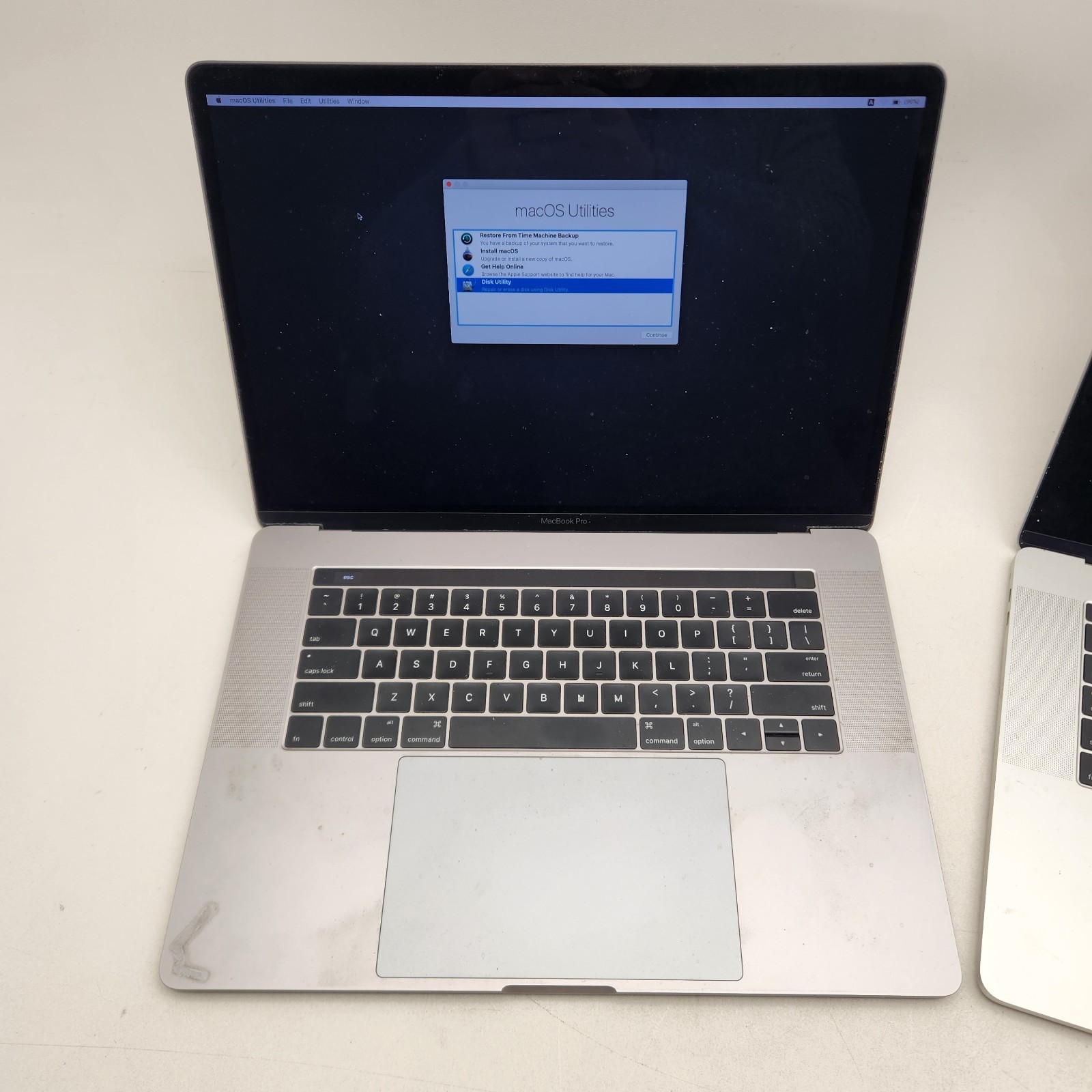 FOR PARTS Lot 2 Apple MacBook Pro 15in i7 2016 2017 16GB 1TB/256GB No Charger