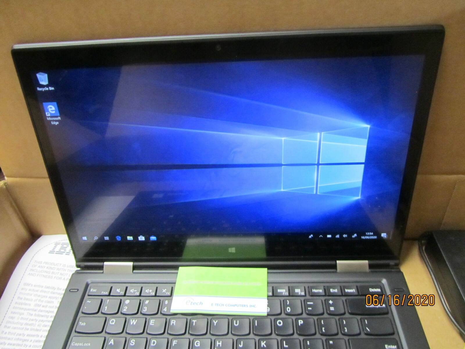 ThinkPad X1 Yoga i5-6300U 8GB RAM 512GB SSD, 14″ WQHD 2560×1440 Touch Screen PEN