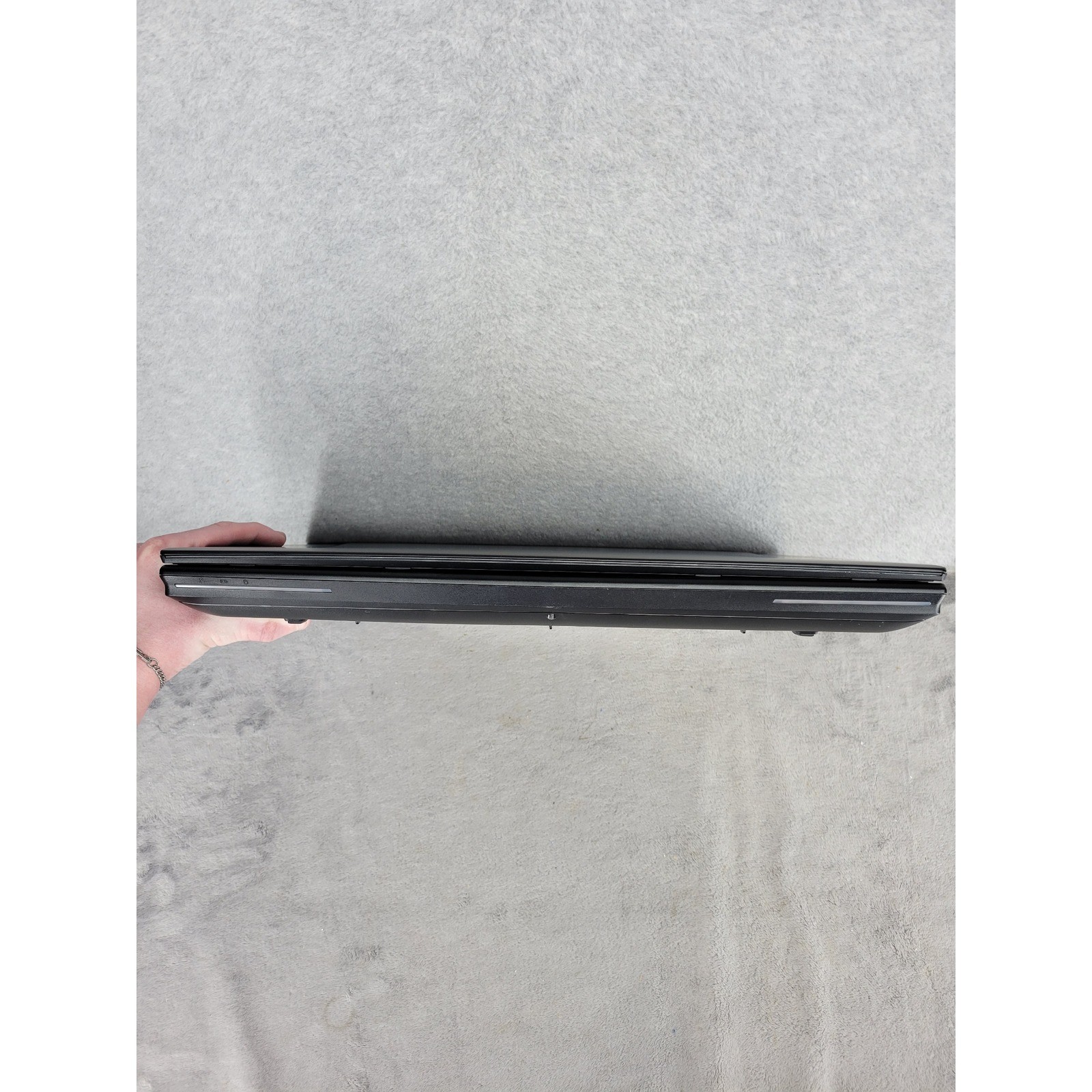 CyberPowerPC Gaming Laptop Black Password Locked No Cords For Parts or Repair