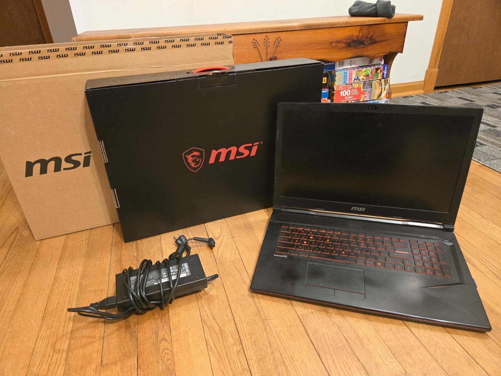 MSI GL73 9RCX 30 17.3″ Gaming Laptop, GTX 1050 Ti, 8 GB RAM, 256 GB SSD