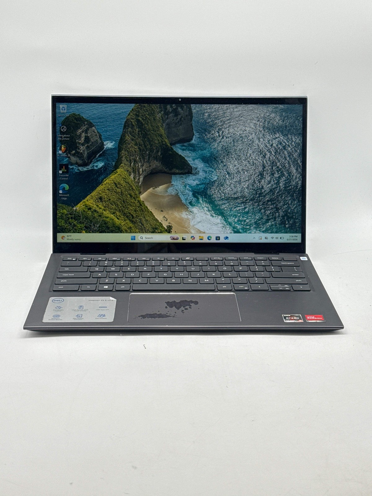 Dell Inspiron 7415 2-in-1 Ryzen 5 5500U 8GB RAM 256GB SSD – Used