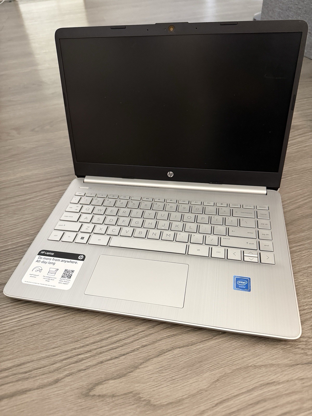 HP 14 Laptop, Intel Celeron N4020, 4 GB RAM, 64 GB Storage,