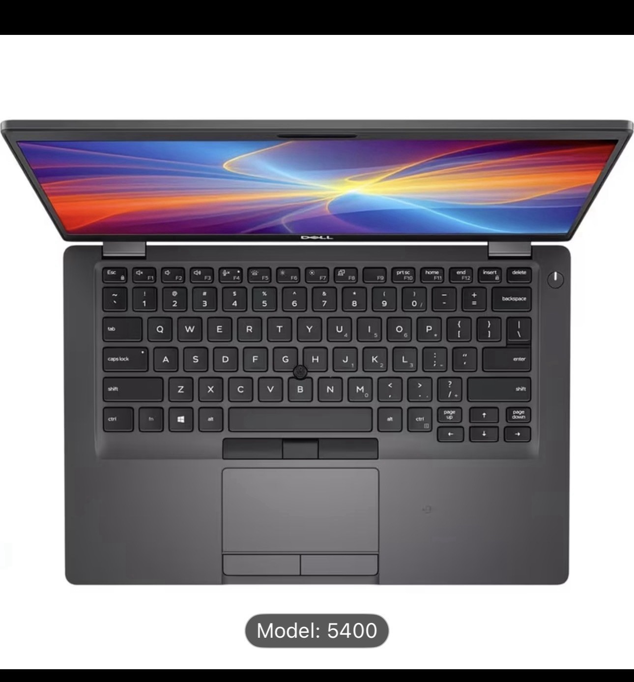 Dell 5400 Notebook Laptop Black HDMI USB Ethernet Webcam Wi-Fi