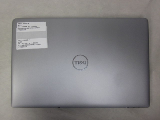 Dell Latitude 5540 I7-1370P @ 1.9GHz 512GB 32GB WIN11PRO TOUCH MX550 WNTY 4/27