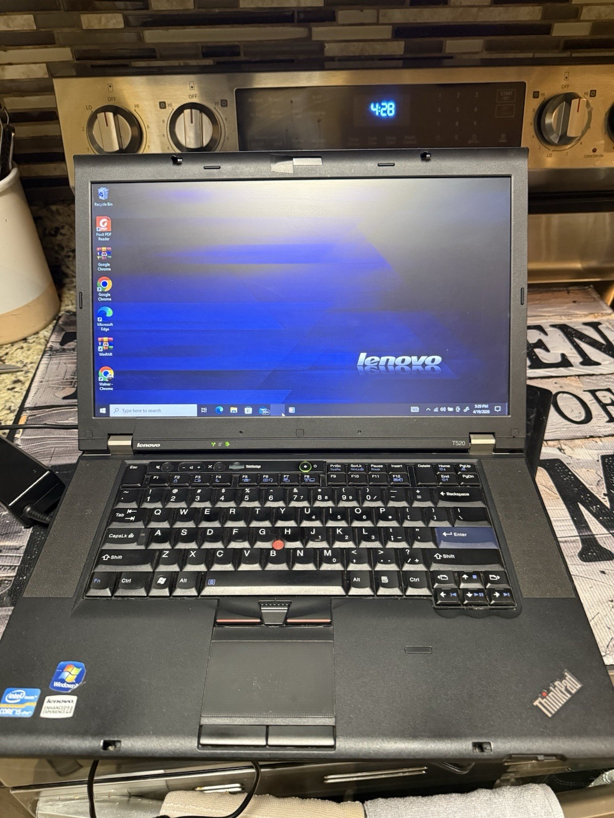 Lenovo ThinkPad T530 INTEL CORE i5-3320M 2.50 GHz 6GB 500GB HHD Win 10 Pro