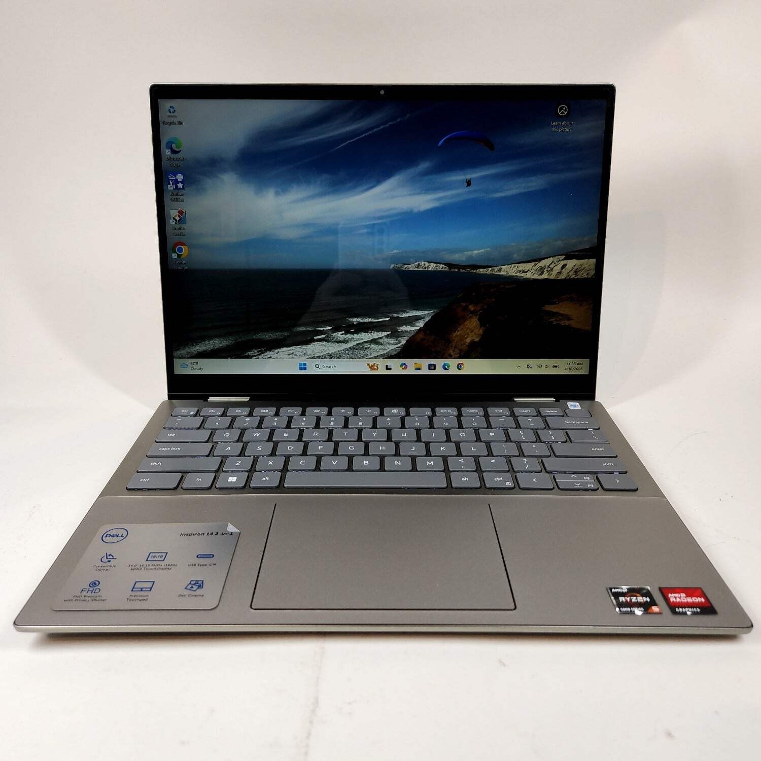 Dell Inspiron 7425 14″ Ryzen 5 5625U 2.3GHz 8GB RAM 512GB SSD