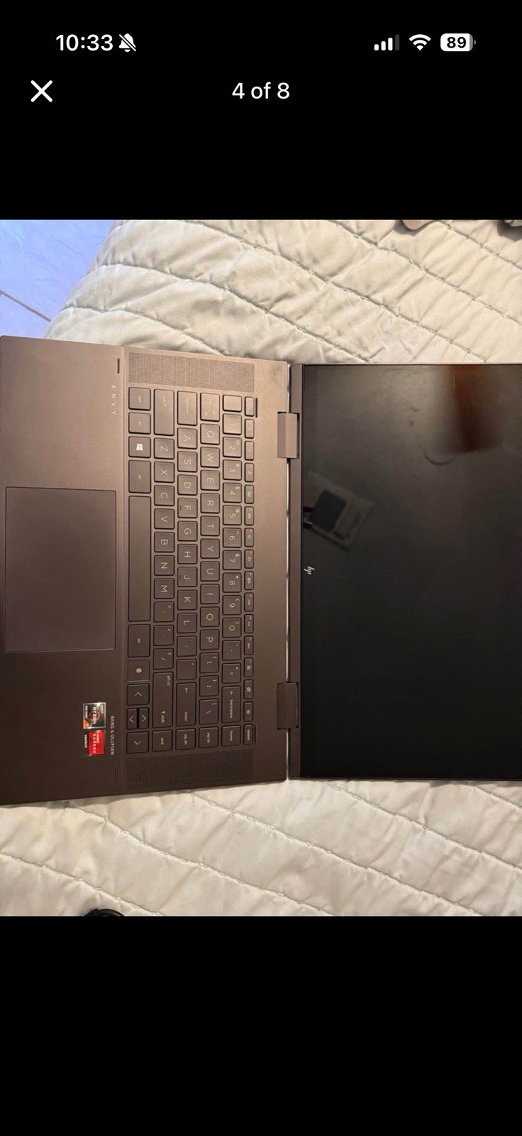 HP Envy X360 15-EE1083CL Laptop AMD Ryzen 7, 5700U, 512GB, 16GB RAM, No OS