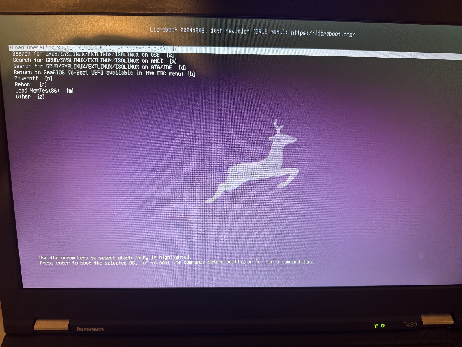 Libreboot ThinkPad T430 i7-3520M 8GB RAM 500GB HDD 2 Batteries Dual Heat Pipe