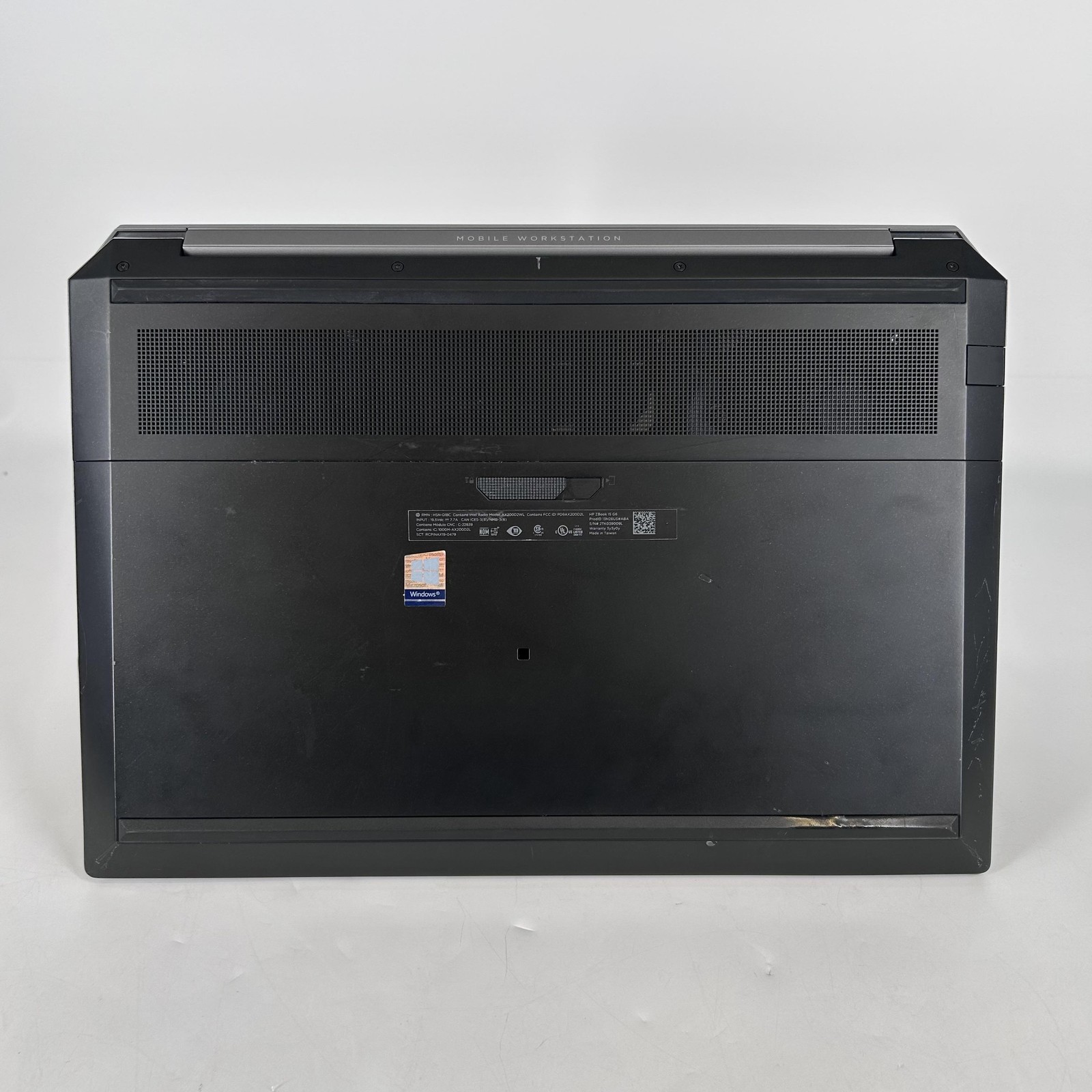 HP ZBook 15 G6 FHD i7-9850H 2.60GHz 32GB 1TB SSD NVIDIA Quadro T1000 Good