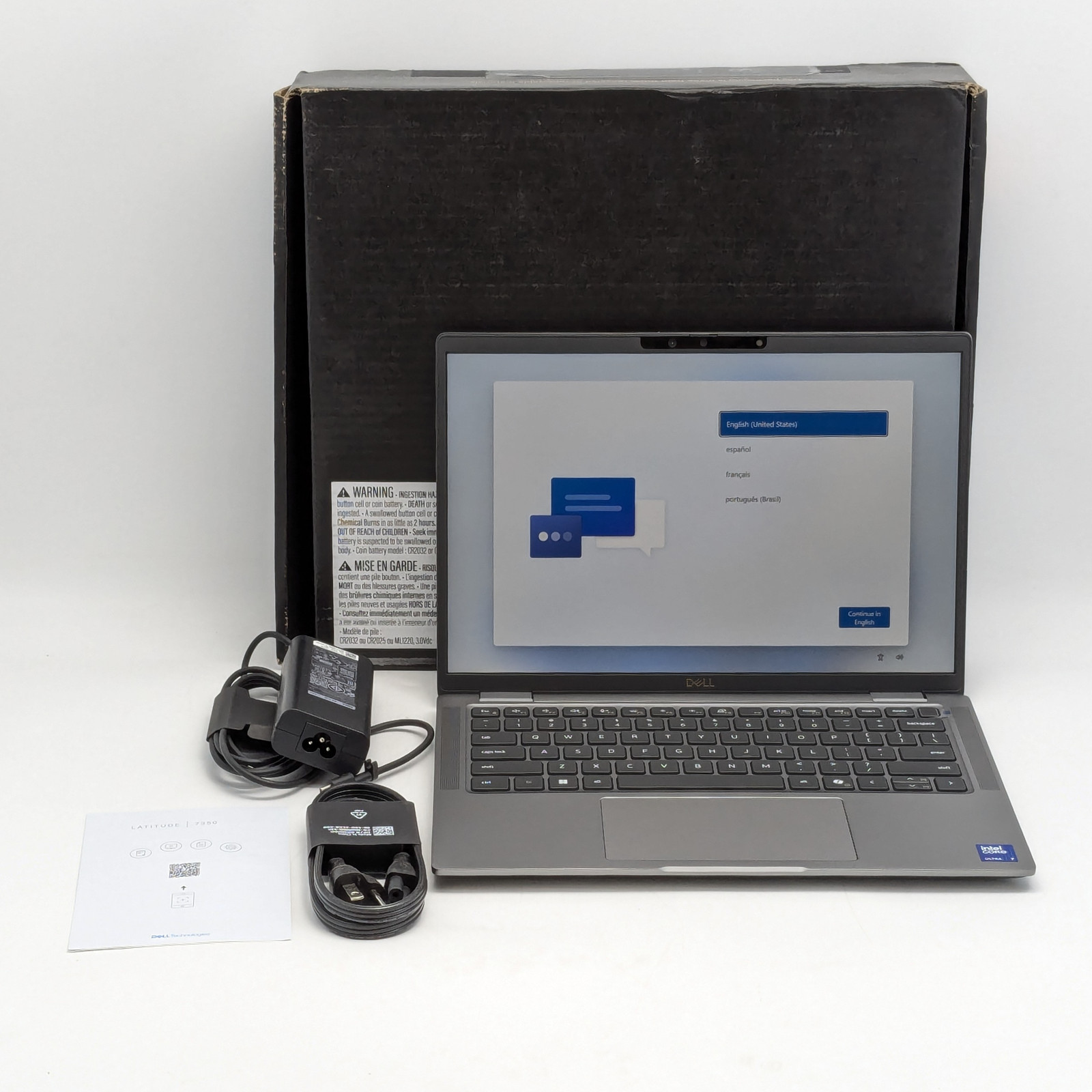 Dell Latitude 7350 13.3″ Intel Ultra 7 155U 16GB DDR5 512GB SSD Windows 11 Home