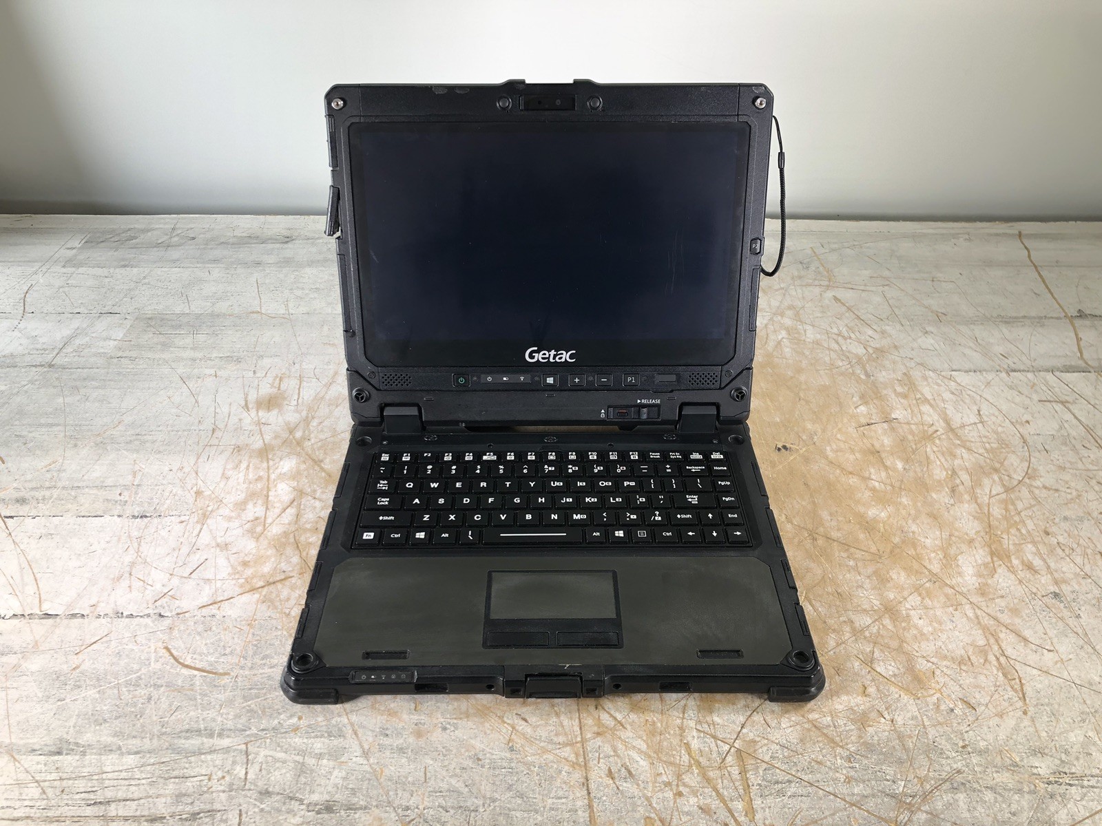 GETAC K120 i5-8250U @ 1.60GHz, 16GB RAM, NO HDD/OS