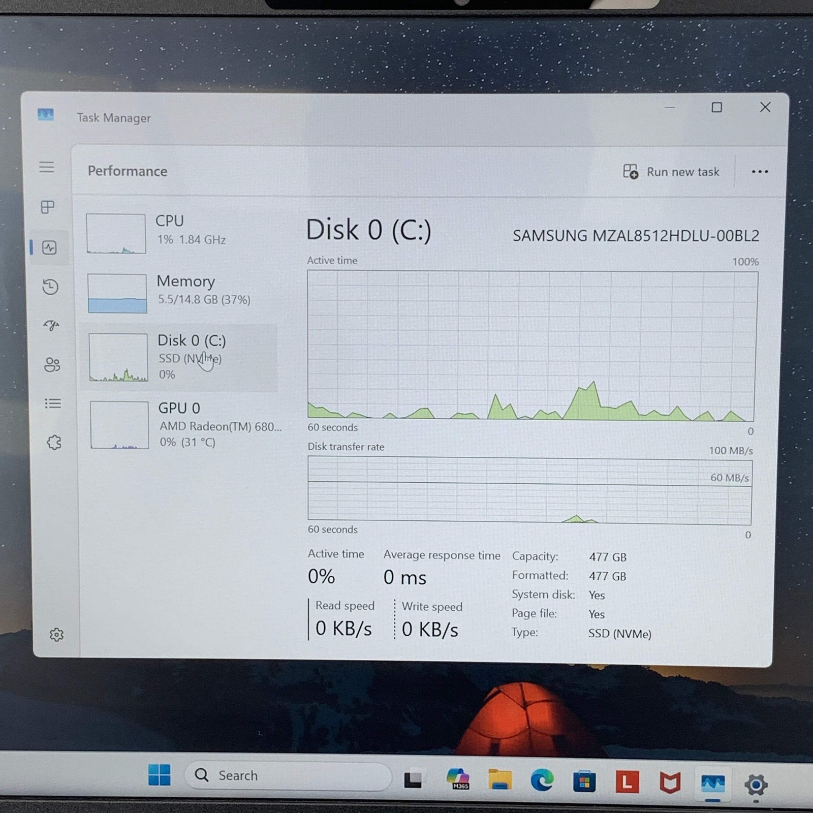 Lenovo Thinkbook 14 G7 ARP IS34J2QH 14″ Ryzen 7 7735HS 3.2GHz 16GB RAM 512GB SS