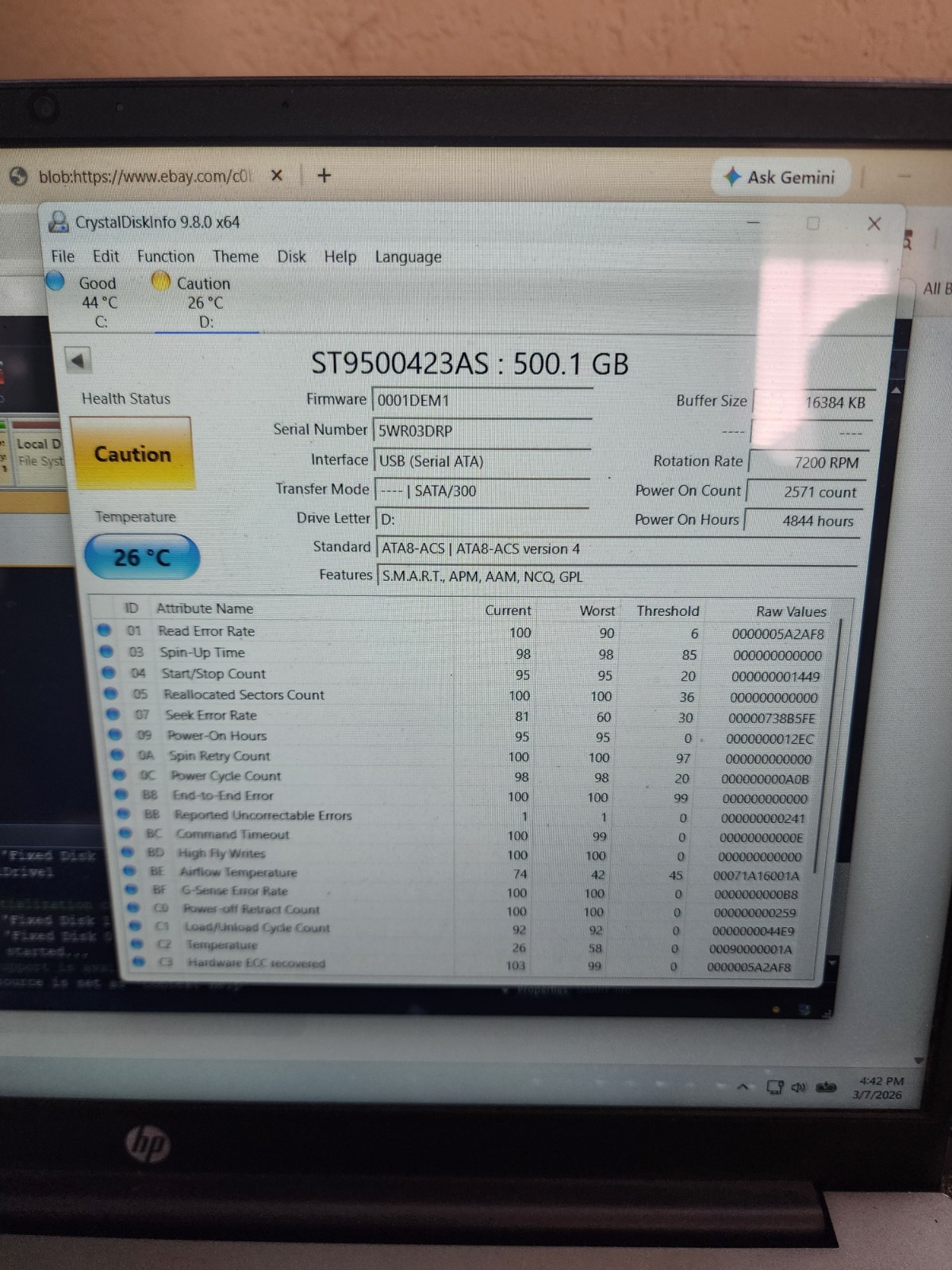 Dell XPS 15z L511Z 15.6″ Laptop Intel Core i5-2410m@2.30ghz, 6Gb Ram, 500GB HD