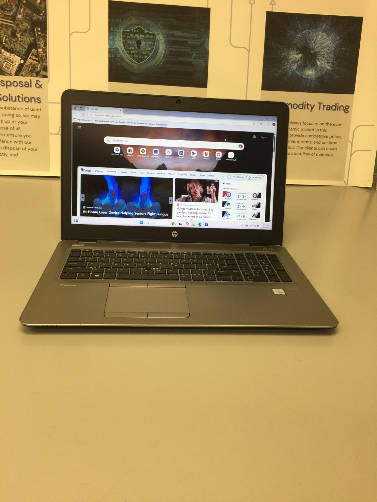 HP EliteBook 850 G3 15.6″ (256GB Core i5 6th gen 2.30GHz 8GB RAM WIN 11 PRO