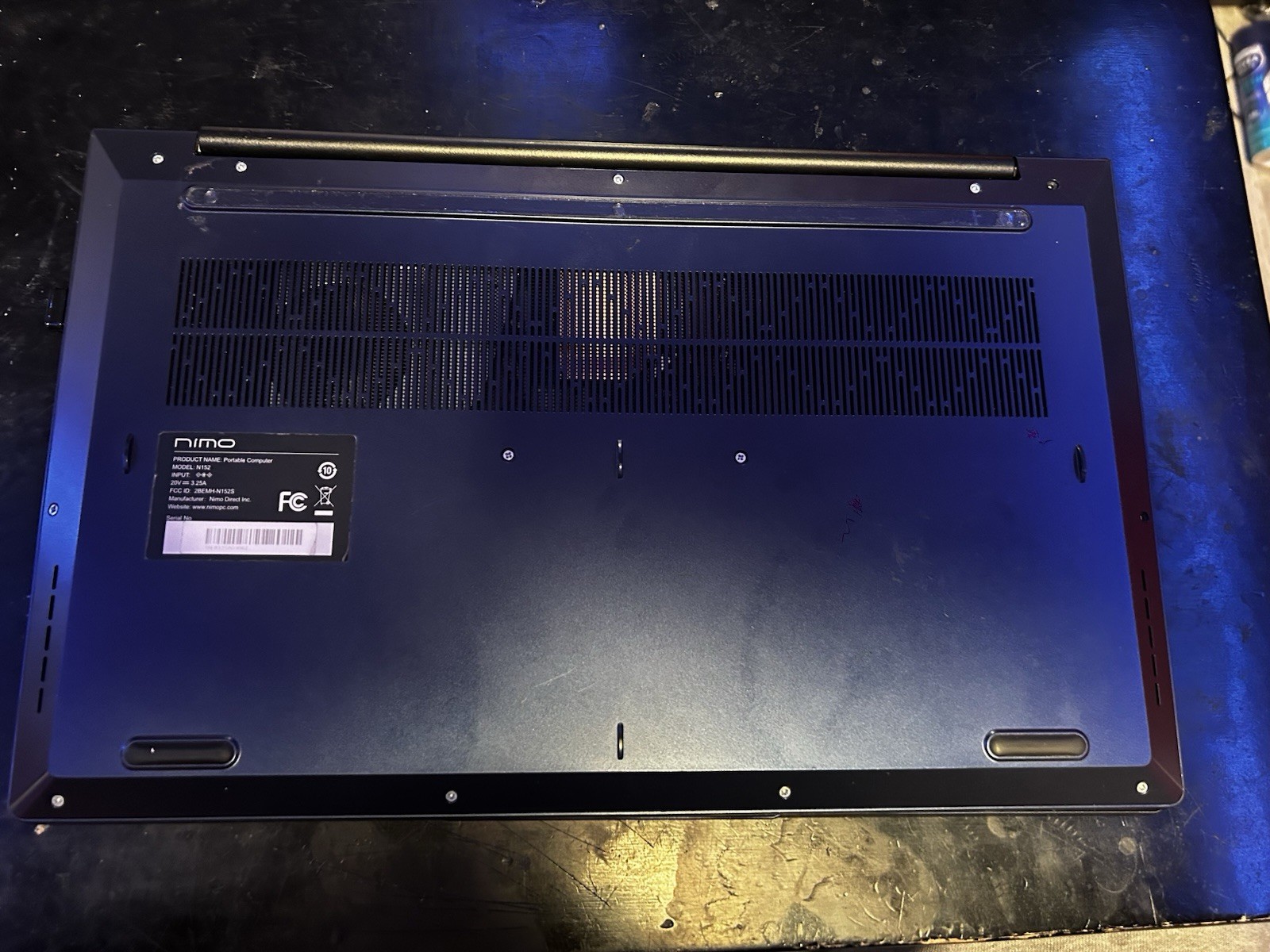 Nimo N152B Laptop – FOR PARTS / PROJECT – No RAM or SSD/OS (READ DESCRIPTION)