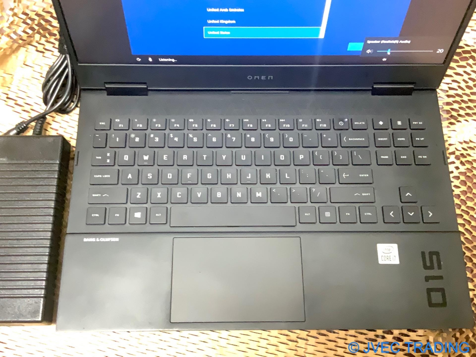 HP OMEN 15.6″ Gaming Laptop PC (Intel i7 16GB RTX 3070 512GB SSD) 15-ek1013dx